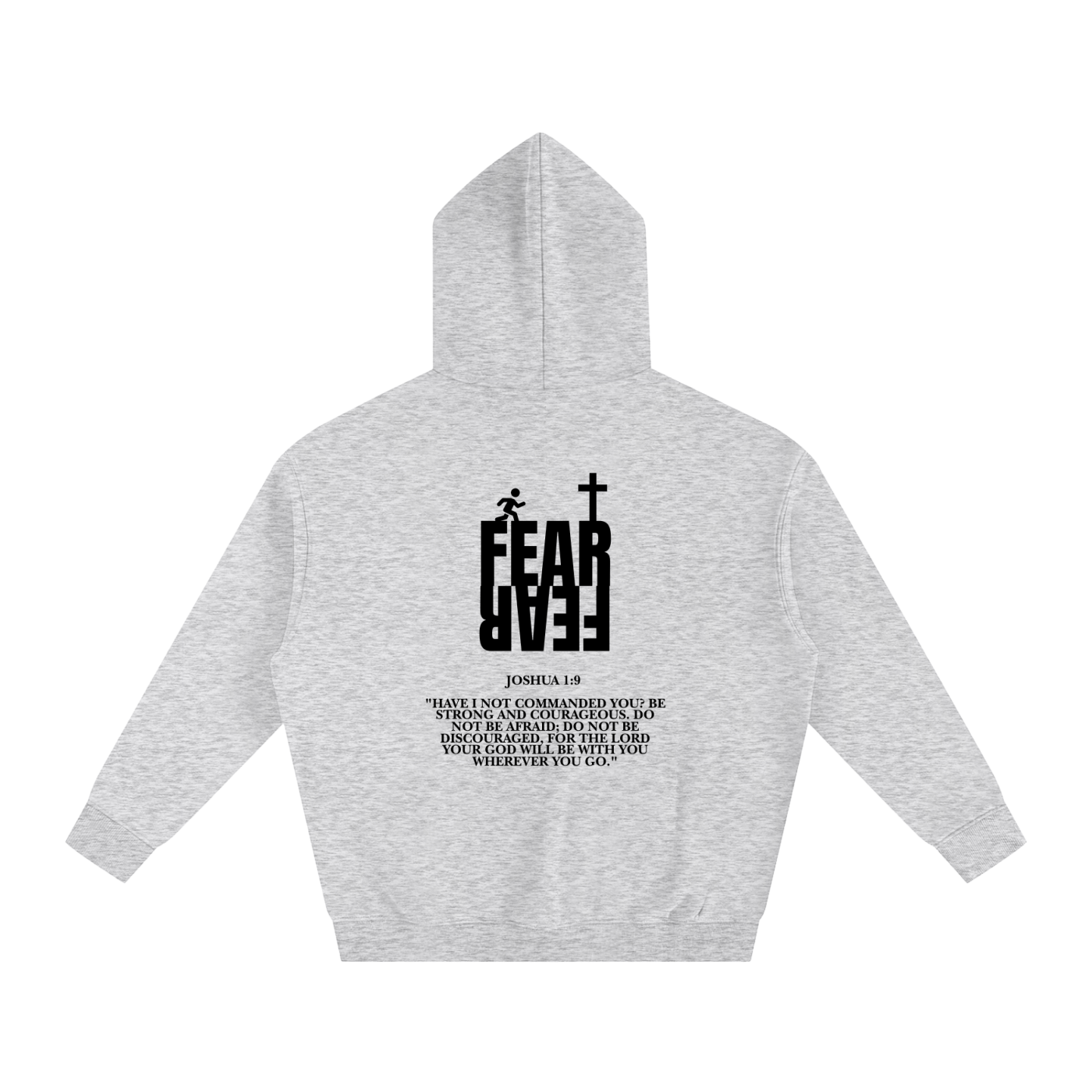 unchained - oversized fleece hoodie