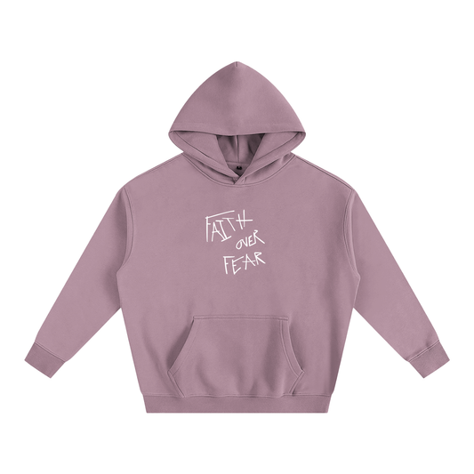 mothers day faith over fear - oversized hoodie